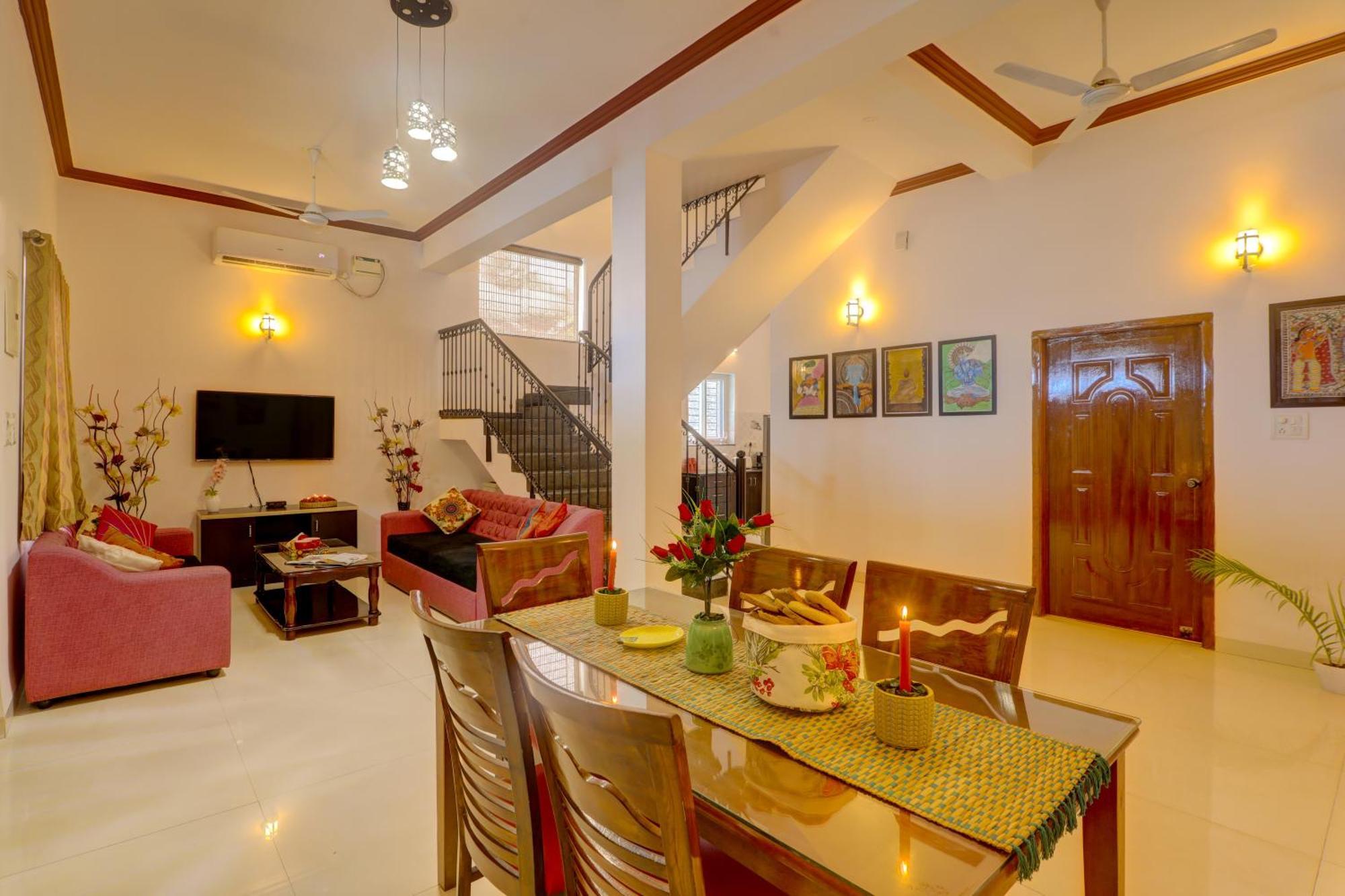 Jaqk Holidays - 9Bhk Villa For Big Groups, Private Pool-Wifi-Cartaker-Parking, North Goa Baga Bagian luar foto