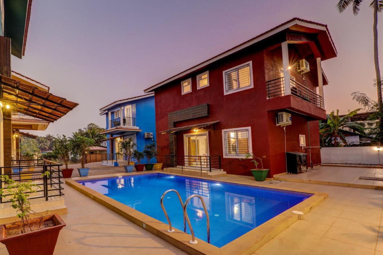 Jaqk Holidays - 9Bhk Villa For Big Groups, Private Pool-Wifi-Cartaker-Parking, North Goa Baga Bagian luar foto